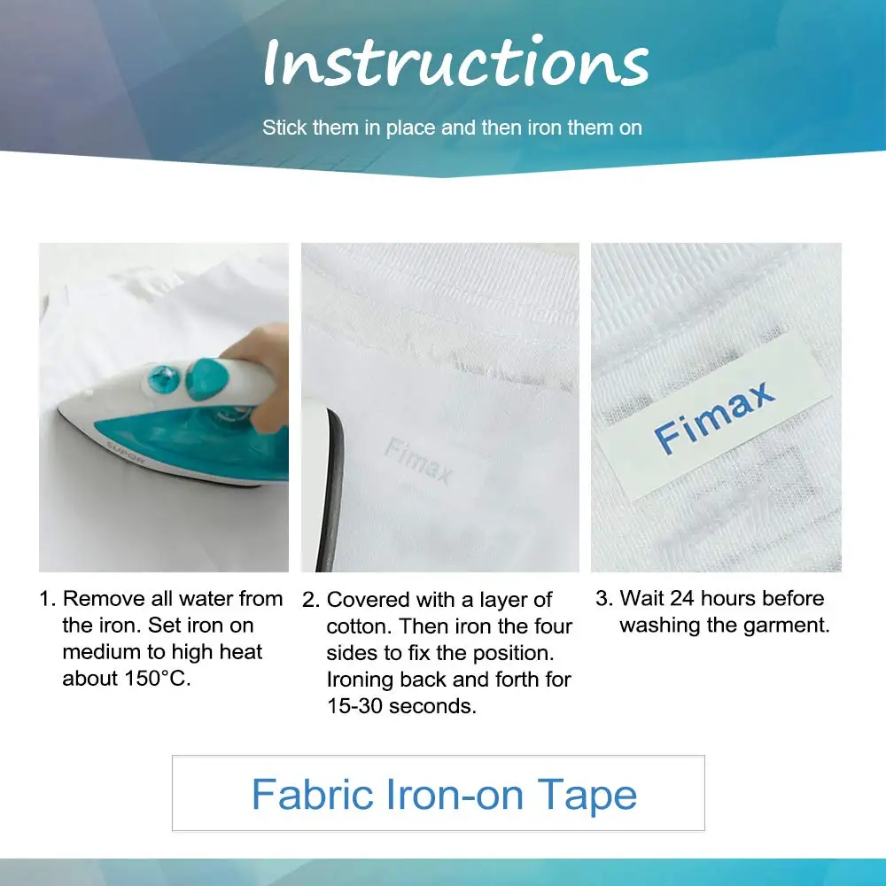 1 шт. 18775 совместимая ткань DYMO LetraTag железная лента для этикеток 18771 18779 синяя на