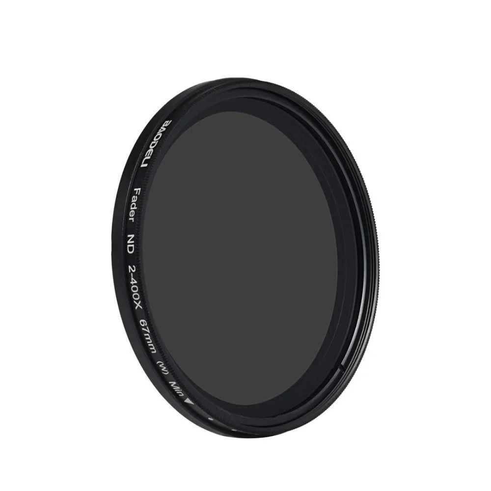 BAODELI нейтральной Nd фильтр 49 52 55 58 62 67 72 77мм 82 мм переменный для камеры Canon 500d m50 6d eos