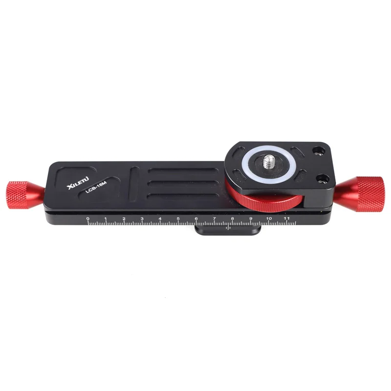 XILETU LCB 16M Mini Macro Photography Rail Slider Настольный портативный слайдер для камеры Time lapse ARCA