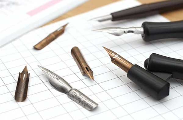 Spencerian script медный латинский английский каллиграфия Dip ручка перо speedball hunt 22 56 99 101 513