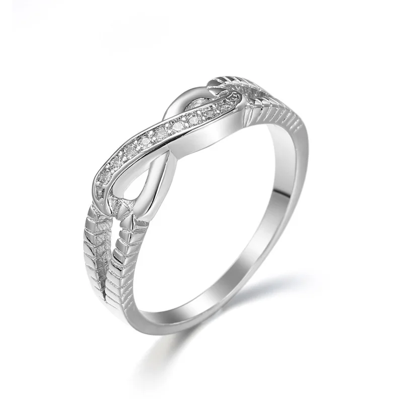 Горячая Распродажа элегантные обручальные кольца для женщин выдалбливают