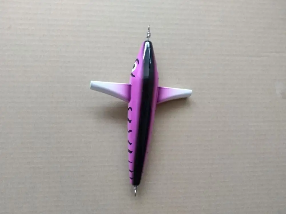 130g/7inch Plane Bait Fishing Tackle Sea Bird Lure with Swivel and Leader Line body by Plastic | Спорт и развлечения