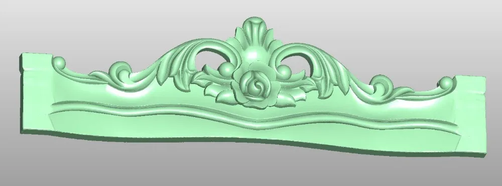 3D модель STL для фрезерного станка с ЧПУ рельефный дизайн мебельный узор 241 |