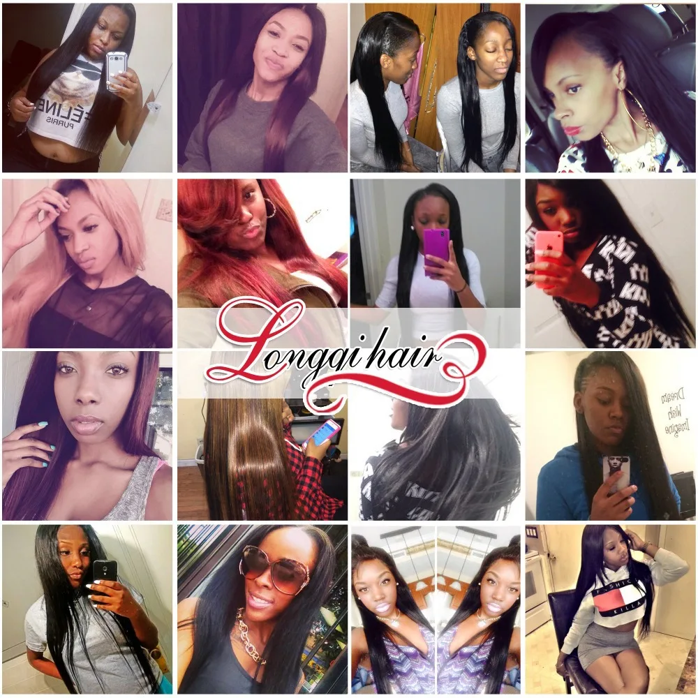 Peruvian straight virgin wig with closure 3x4 free part peruvian human on 12&quot~20&quot |