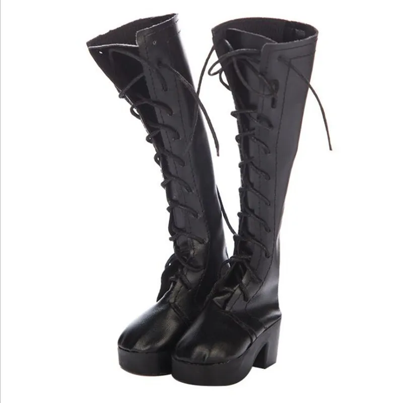 

Born New Baby Doll Shoes Accessories BJD Shoelaces boots Black White Boot Shoes Suit For Baby Birthday Gift