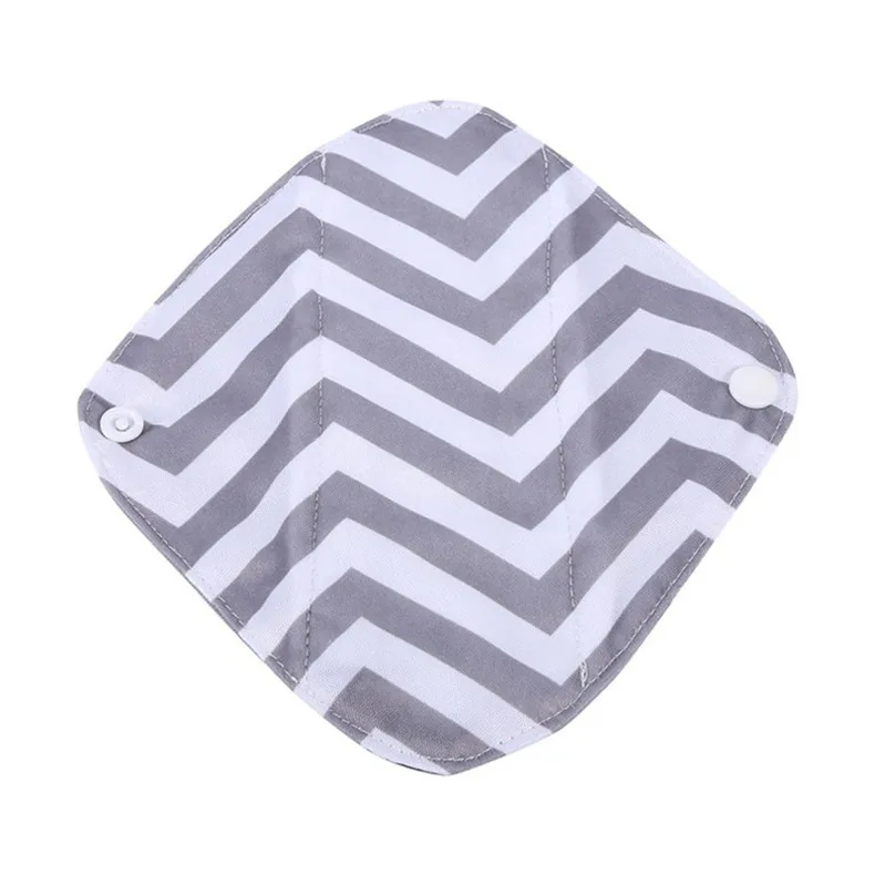 1 шт. женские многоразовые менструальные подкладки ткань из бамбукового древесного угля гигиеническая прокладка моющийся Санитарный Полотенце-трусы мама колодки Размер S 20x18 см - Цвет: Type 1