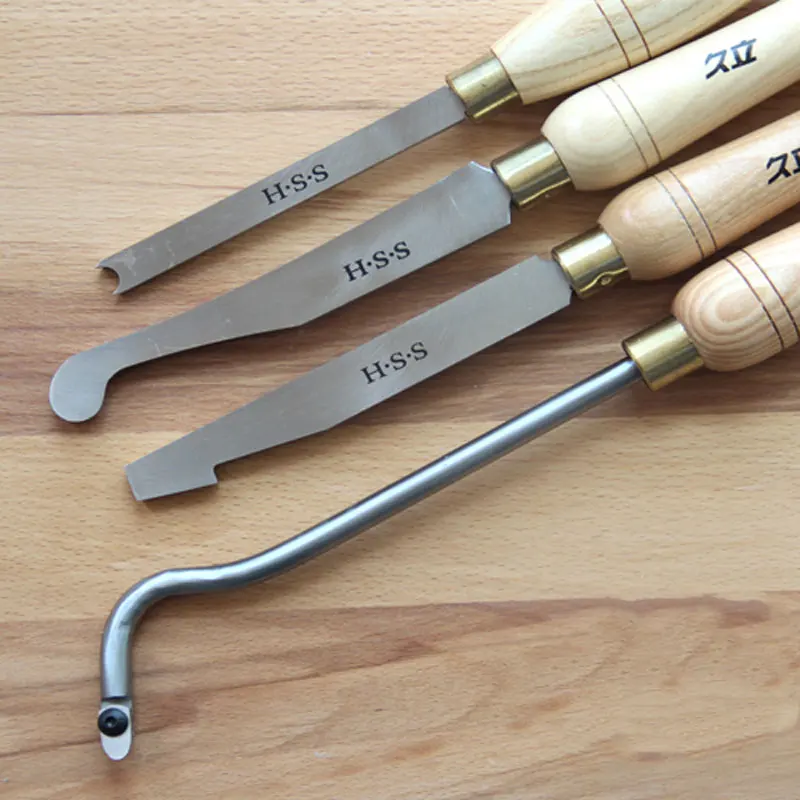 High-speed Steel Hollow A2008 A2020 A2022 A2026 Turning Set Tools Woodworking Emptied Knife for Carving Wood | Инструменты