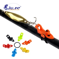 ilure 2022 new plastic fishing hook secure keeper holder lure spoon hooks safe keeping minnow pesca fishing tackle accessories