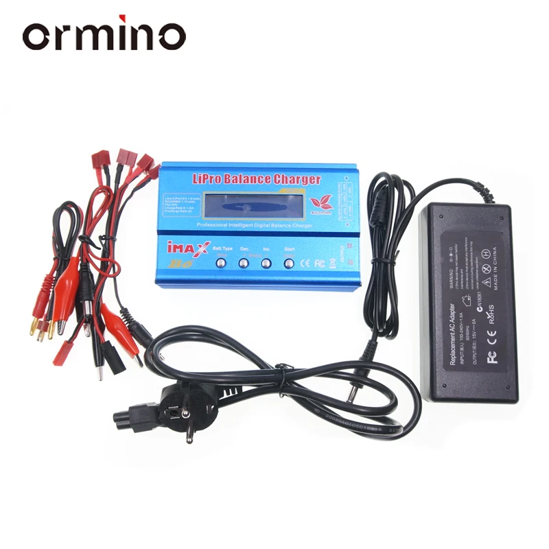 Балансирующее зарядное устройство Ormino IMAX B6 NiMh li ion Ni Cd Цифровое Dis 2S 6S Lipo RC Drone FPV