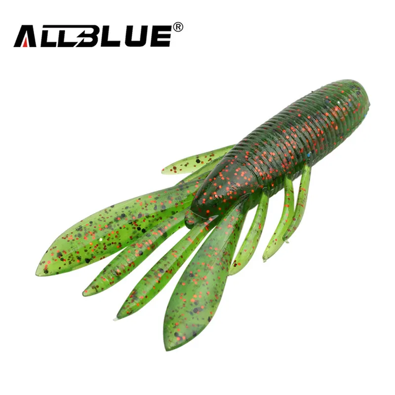 ALLBLUE 6 шт./лот Заказные приманки Super Craws мягкая рыболовная приманка для рыбалки