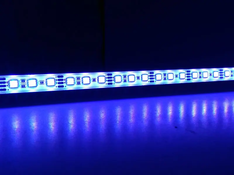 Светодиодная полоса освещения 5050 RGB 50 см IP68 SMD36 светодиодсветодиодный жесткая для