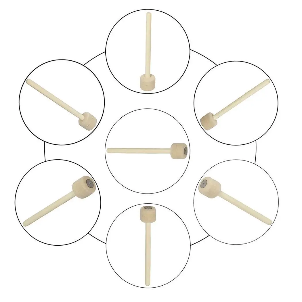Precussion Mallets Bassdrum деревянная ударная палка аксессуар войлок как изображение части 0