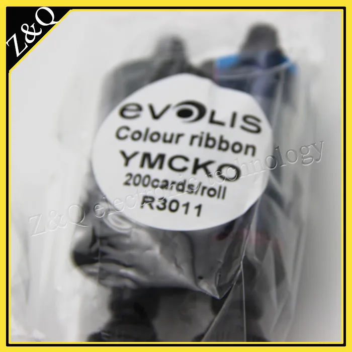 Недорогая совместимая лента evoris R3011 YMCKO primacy для печати карт Pebble Dualys 3 и Securion 200 |