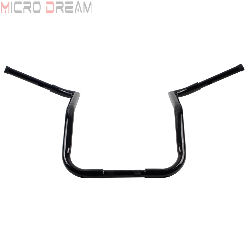 12 'ཊ'' 16 ''Rise Monkey Bagger Bar летучая мышь обтекатель руль Ape для Harley Softail Touring Road