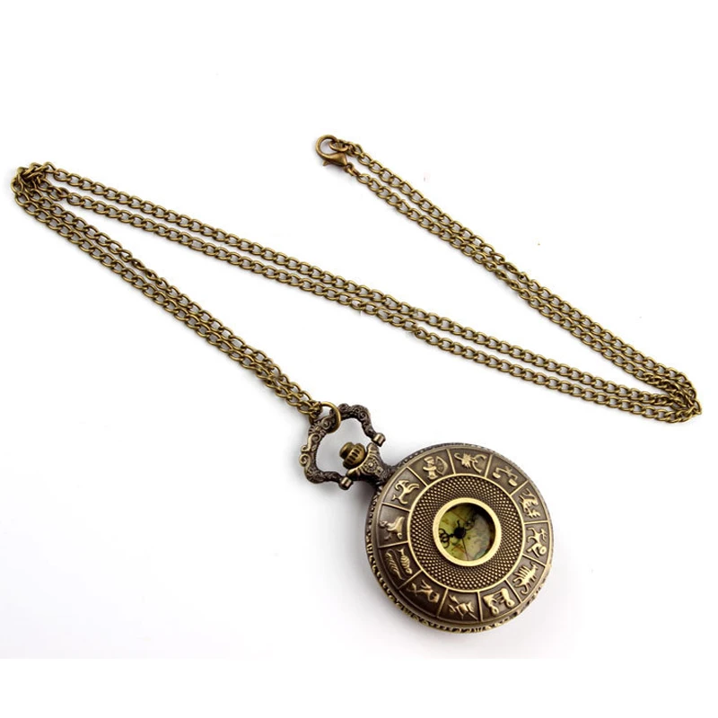 Кварцевые карманные полые часы с гравировкой в виде животных на австралийской