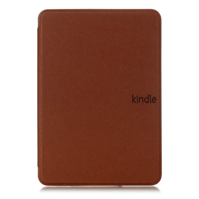 Brown Чехол для Amazon Kindle Paperwhite 4 Обложка 10 поколение Тонкий Смарт Магнитный Корпус столы протектор - Цвет: Brown