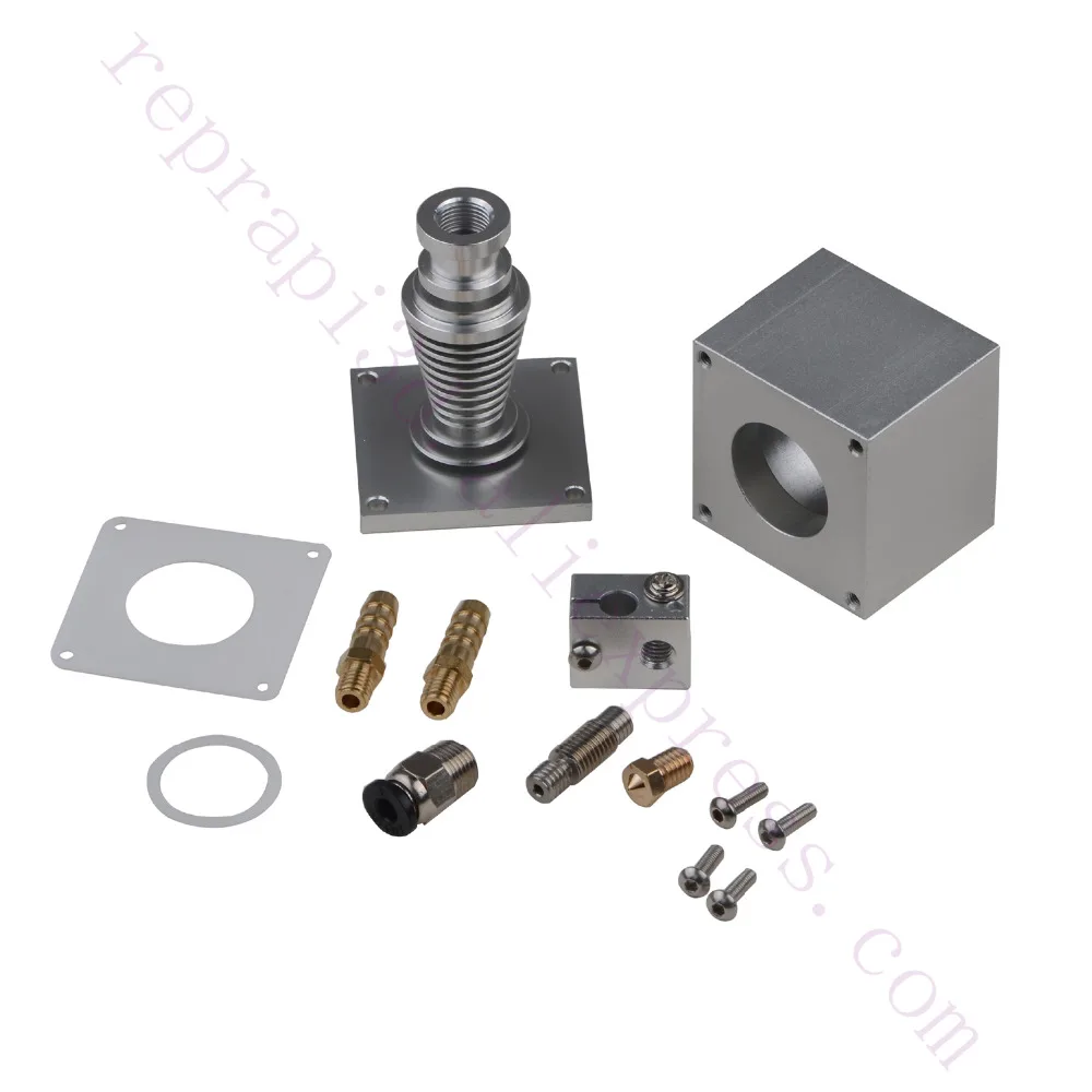 Охлаждающая жидкость Bowden V6 Hotend для водяного охлаждения Titan Aqqua 1 комплект|Детали и