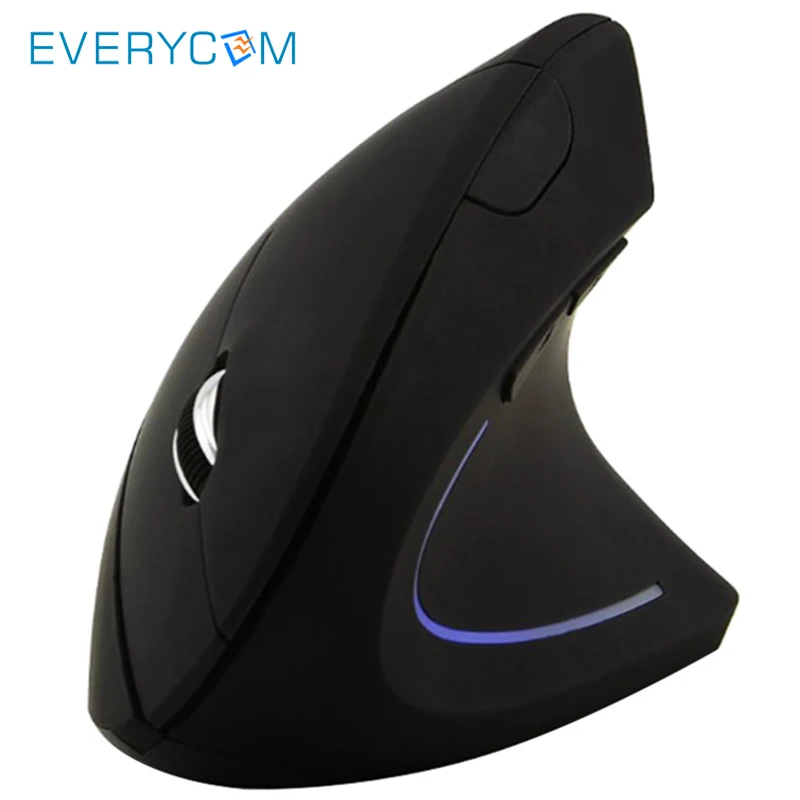 Беспроводная эргономичная оптическая мышь Everycom 2 4G 1600 dpi для лечения