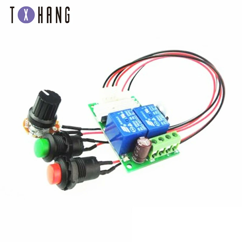 DC Motor Speed Controller 6/9/12/24V 3A Forward Backward Reversible Switch | Электронные компоненты и