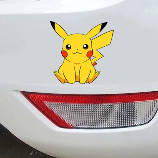 1 шт. Покемон го мультфильм Пикачу наклейка s Наклейка для автомобиля