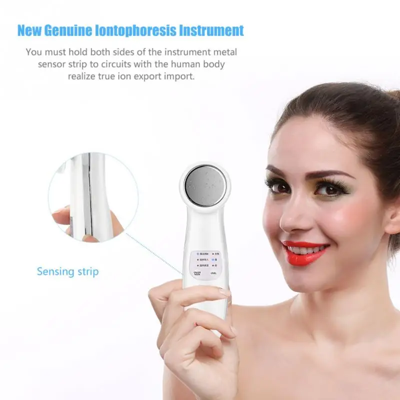 Импортный USB прибор для косметологии лица ультразвуковая терапия омоложения