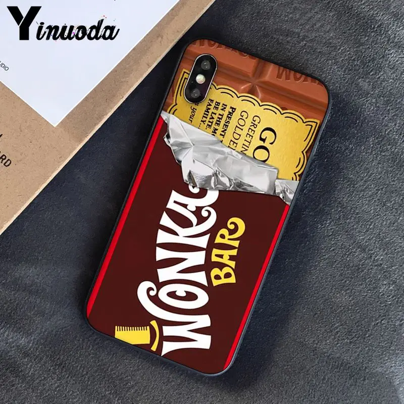 Yinuoda alenka bar wonka chocolate DIY роскошный высококачественный защитный чехол для телефона