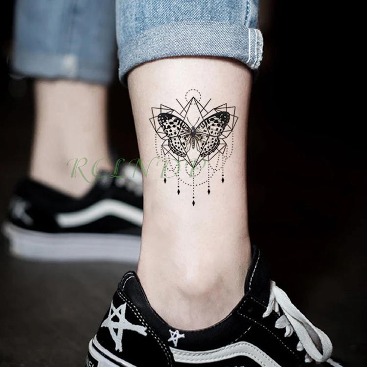 

Waterproof Temporary Tattoo Sticker butterfly Fake Tatto Flash Tatoo Tatouage Wrist Foot Hand Arm For Girl Women Men