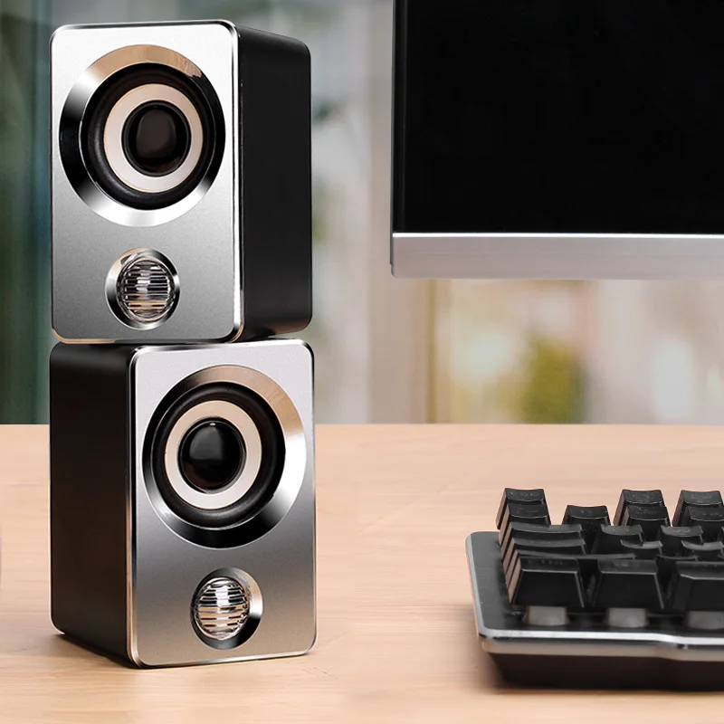 2019 Новый настольный мини аудио провод динамик с usb питанием Aux In для