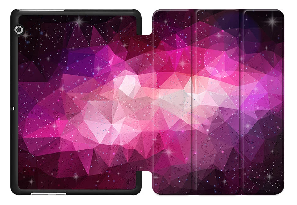 MTT цветной многоугольник чехол для huawei MediaPad T3 10 9," подставка флип из искусственной кожи чехол для Funda Honor Play Pad 2 9,6 дюймов планшет
