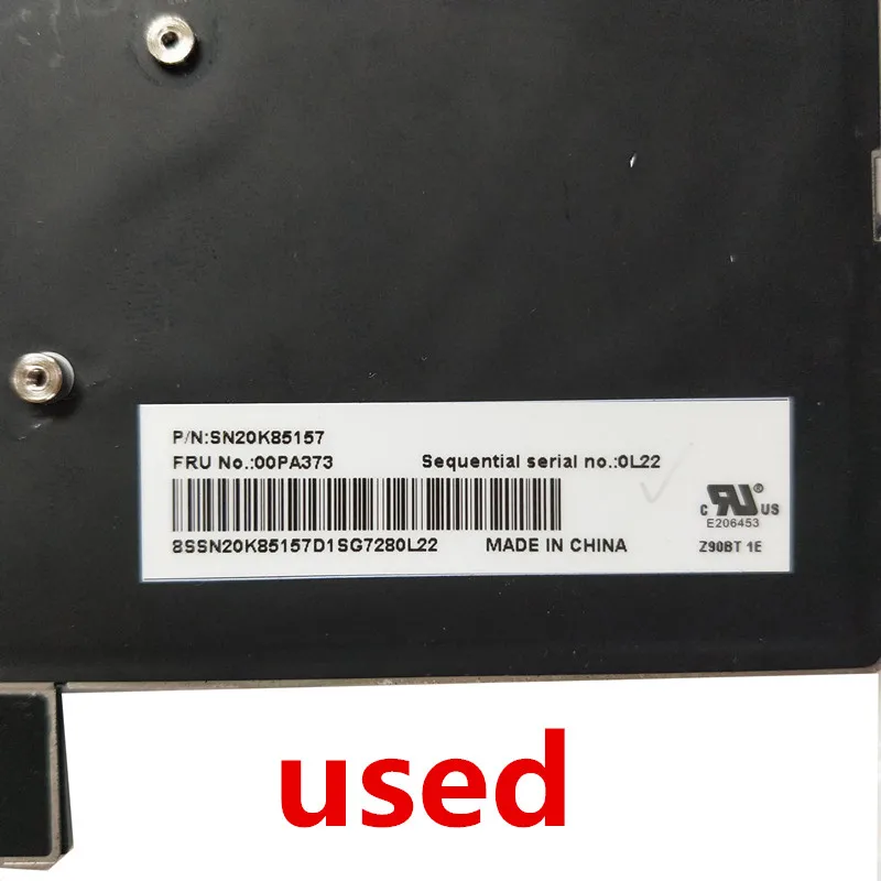 Использовать оригинальный LA LAS Подсветка клавиатуры для Thinkpad P50 P70 совместимый P51