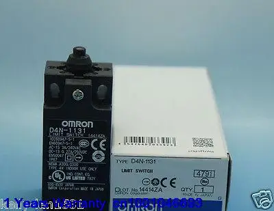 DHL/EUB 5 шт. оригинальный для OMRON предохранительный выключатель D4N-1131 Новый в коробке