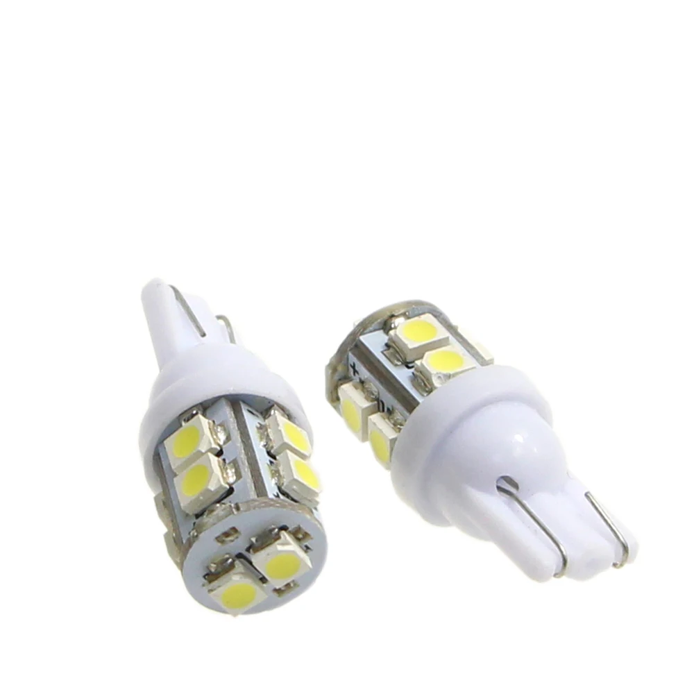 KEIN 10 шт. t10 led w5w Автомобильные светодиодные лампы 194 168 3528 10smd 501 автомобильная лампа