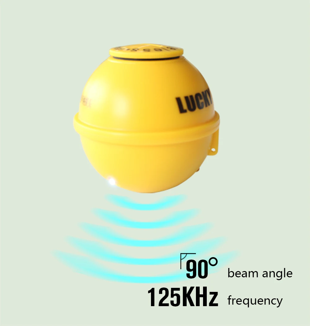 Lucky беспроводной гидролокатор датчик для ffw718la ff1108-1cwla ff718lic-wla для подледной рыбалки беспроводной рыболокатор сенсор