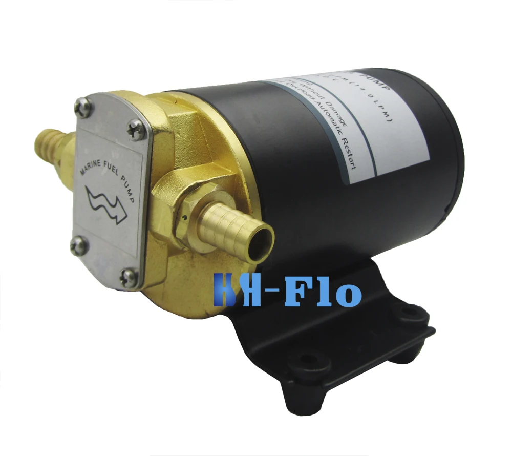 Реверсивный Шестерни масло морской масляный насос 12V/24V прочные 14LPM(3.68GPM)|pump cleaner|oil