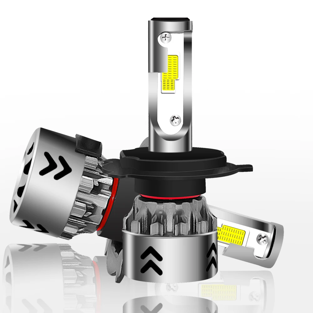 EURS Mini6 2 шт. автомобиль лампы для передних фар Led H1 H4 H7 40W 12V/24V Автомобильные