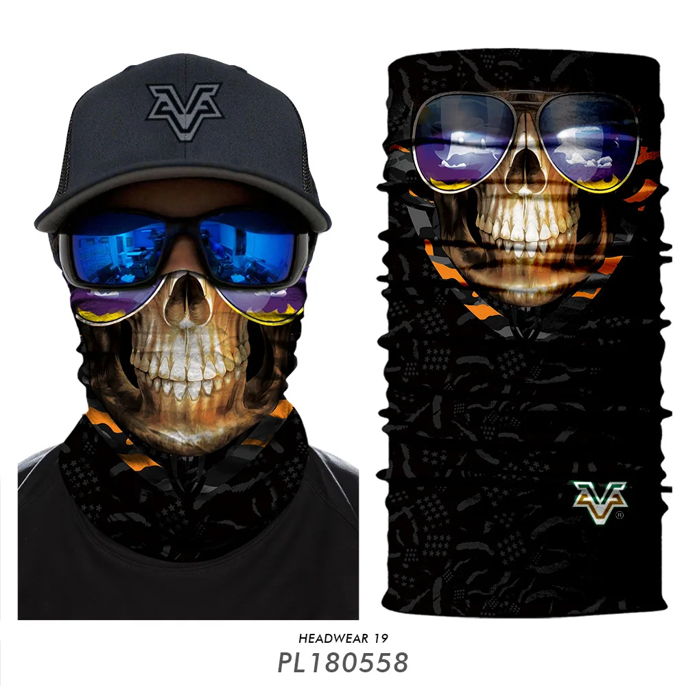 New Joker Face Mask Anime Hoodie Windproof Scarf Magic Heaewear Outdoor Sports Equipment Neck Gatier Seamless Balaclava | Спорт и