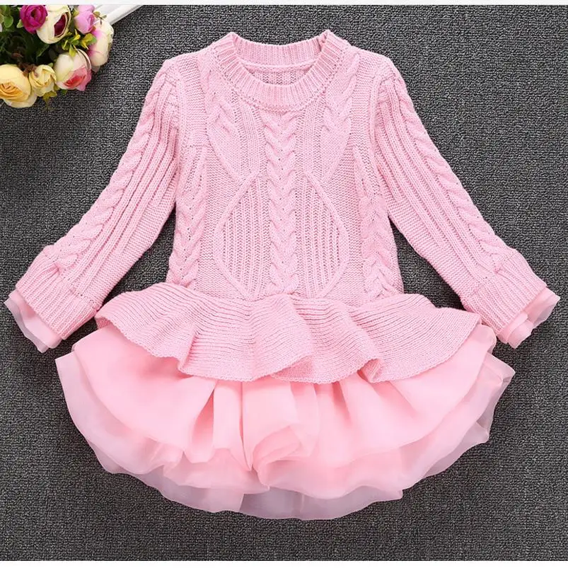 2019 Rushed Limited Moana Warm Girl Dress Christmas Wedding Party Dresses Knitted Winter Kids Girls Clothes Children Clothing | Детская