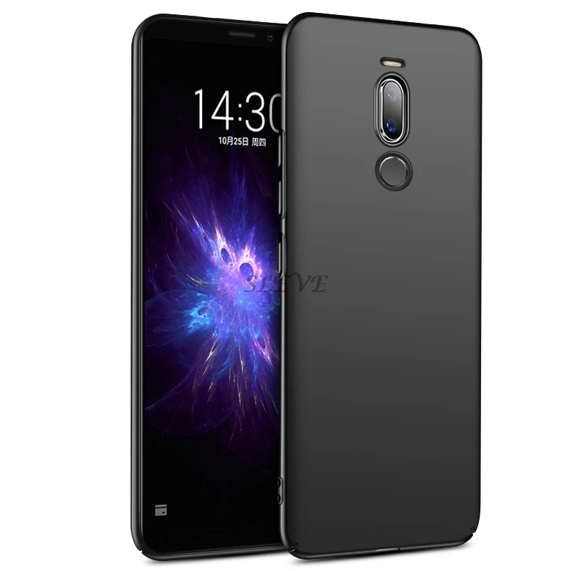 Чехол глобальная версия для Meizu Note 8 Роскошный Матовый Жесткий чехол из