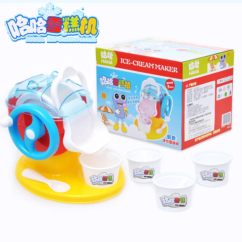 

Multi colors children gift Ice Cream Machine Kitchen play toy Set Boys and girls Simulation cooking utensils Ice cream machine