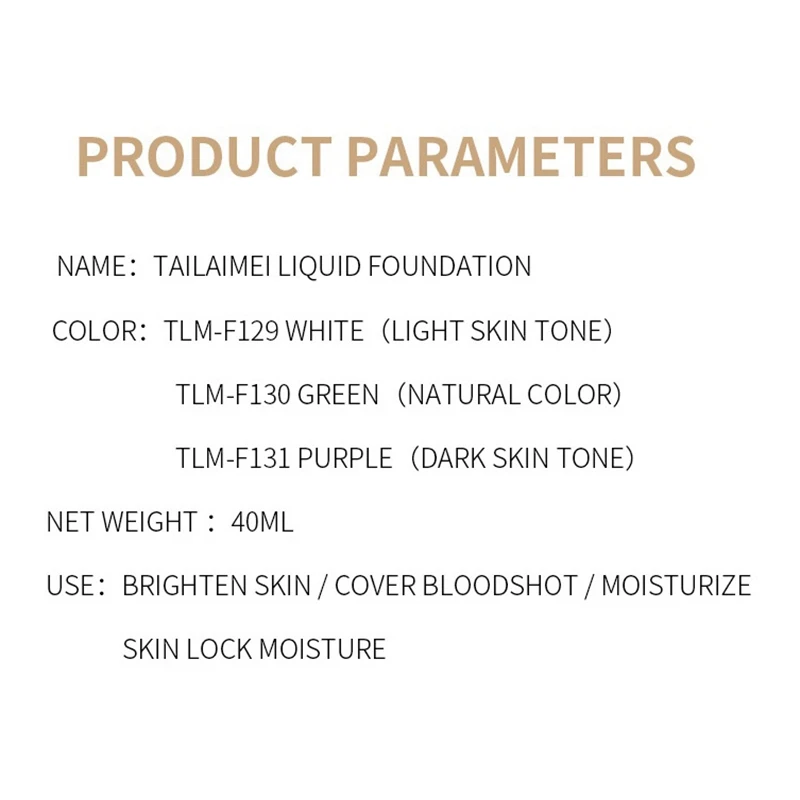 Color Changing Foundation Moisturizing Cover Blemishes Even Skin Portable Liquid | Красота и здоровье
