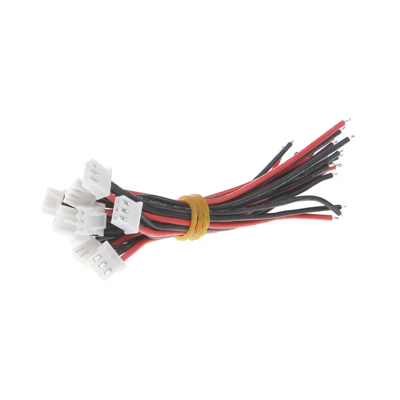 2S1P Lipo Кабель зарядного устройства 22 AWG кремниевый провод JST XH Cnnector 10 см Прямая