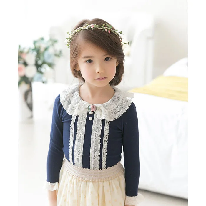 Детская Хлопковая футболка с длинным рукавом круглым вырезом|baby clothing|cotton baby