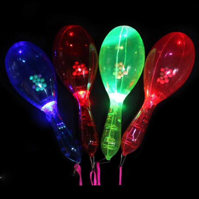 

led party multicolor Glow Stick Glowing sand hammer Flashing Stick luminous toys Party Props rave wedding decoration hen party