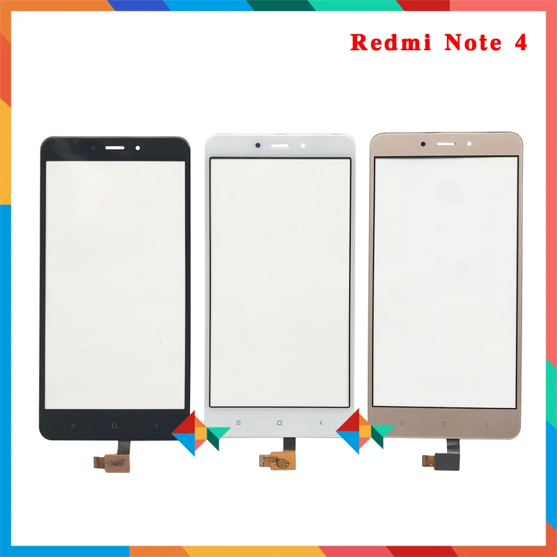 Сенсорный экран 5 дюйма для Xiaomi Redmi Note 1 2 3 4 4X дигитайзер переднее стекло сенсорная