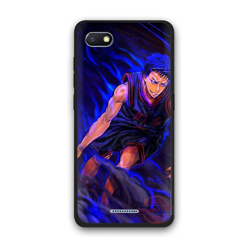 WEBBEDEPP Баскетбол Kuroko TPU чехол для телефона Redmi Note 6Pro 7Pro 4A 4X 5 5A 6A 8A 7 S2 note 8 |