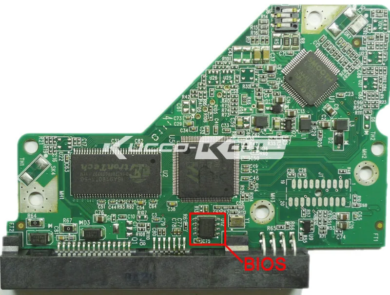 Печатная плата жесткого диска 2060-701640-003 REV A для WD 3 5 SATA восстановление данных |