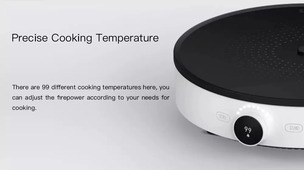 YOUPIN Mi MIJIA DCL01CM двойной частоты 99 различных уровней огневой мощи точное управление индукционная плита