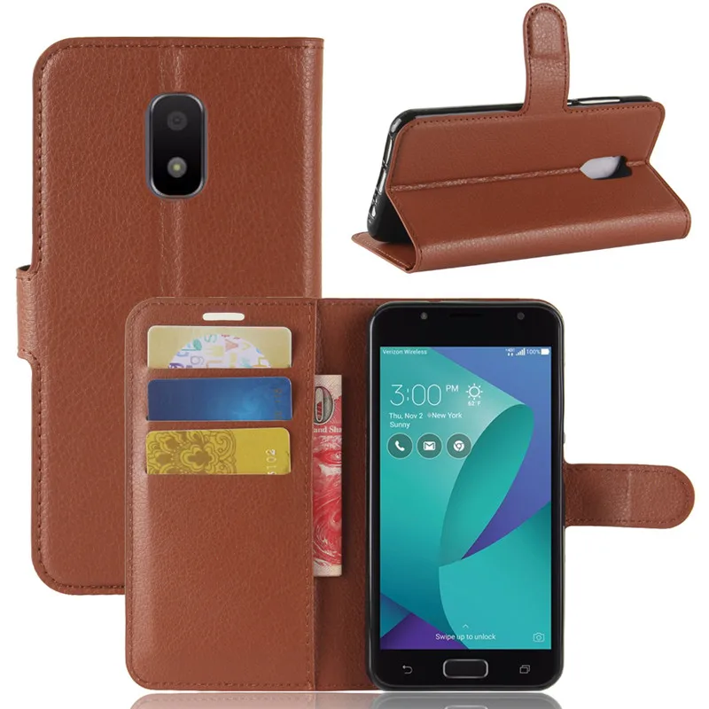 Asus ZenFone V Live V500KL Case 5.0&quot Flip Luxury Wallet PU Leather TPU Silicon Stand Cover For With Magnet | Мобильные телефоны