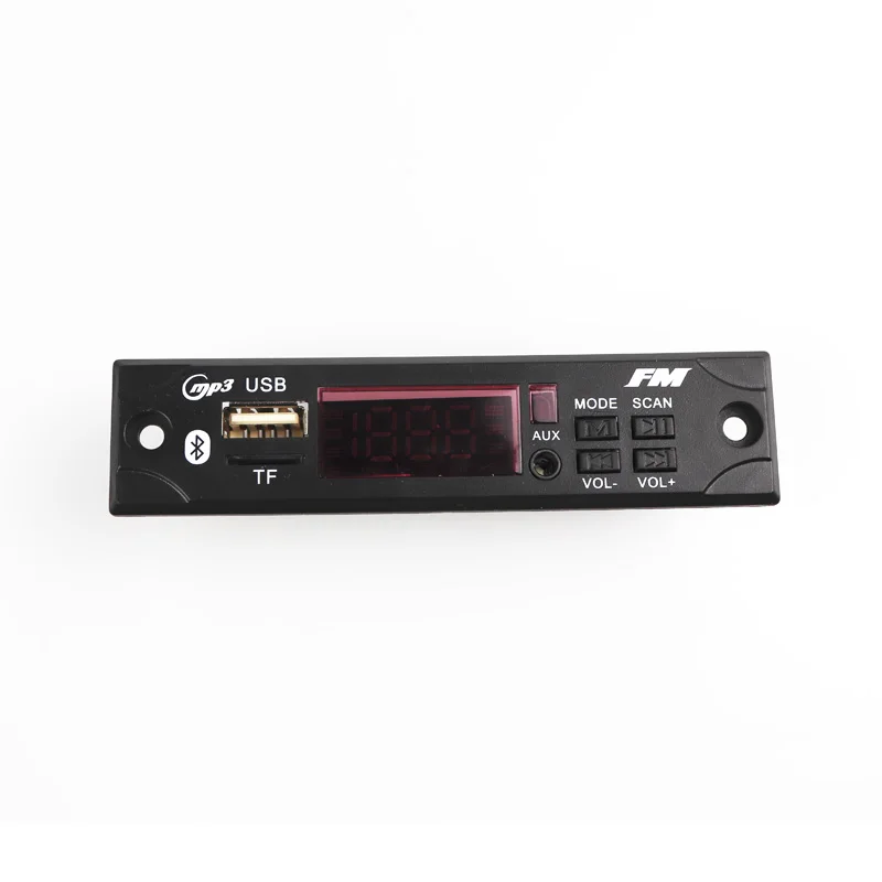 Автомобильный Mp3 декодер 12 в аудио USB TF FM радио модуль беспроводной Bluetooth MP3 WMA декодер доска MP3-плеер с пультом дистанционного управления для автомобиля