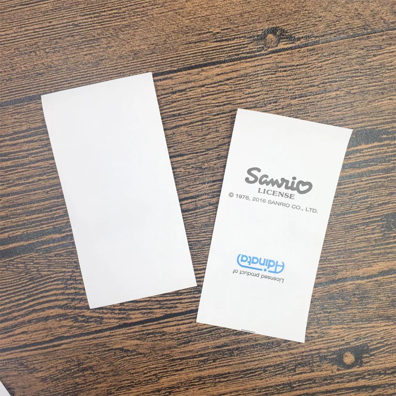 2 цвета Индивидуальные складные этикетки для ухода за одеждой с принтом бирка